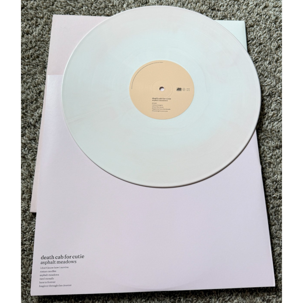Death Cab For Cutie Colored Record Asphalt Meadows (Vinyl LP) Limited Indie Find